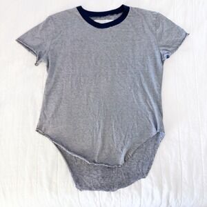 Frank & Eileen Theo Perfect Tee Heritage Jersey SMALL Navy Striped NWOT $120‎